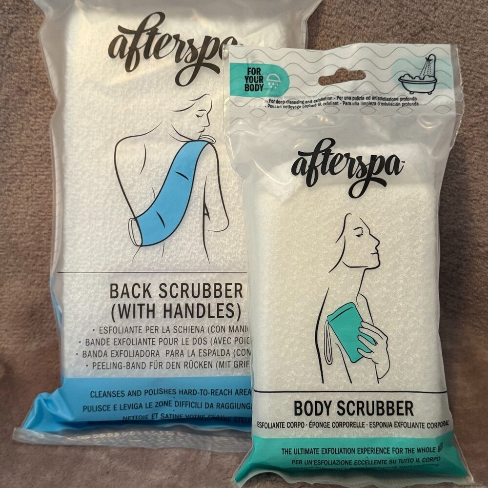 AfterSpa Back and Body Scrubbers
